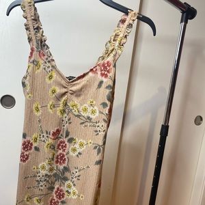 Mini floral dress